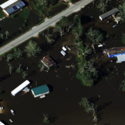 Flooding from Hurricane Delta in Louisiana