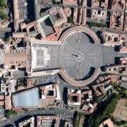 Rome Italy Oblique Aerial Image
