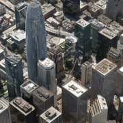 San Francisco California Oblique Aerial Image