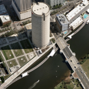Tampa Florida Oblique Aerial Image