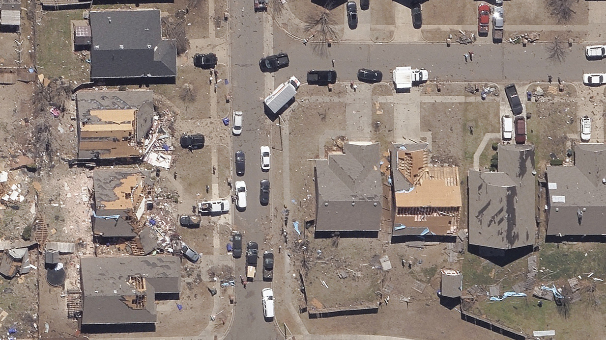 Gray Sky Tornado in Norman, Oklahoma Geospatial Insurance Consortium